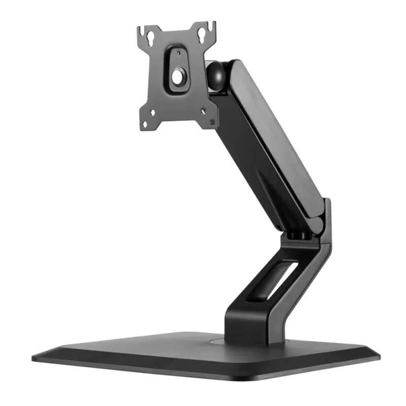 Techly ICA-LCD 35TS βάση γραφείου για οθόνη αφής, 17-32 ίντσες, έως 10 kg, VESA 75x75/100x100, αμορτισέρ αερίου, μαύρη