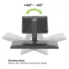 Techly ICA-LCD 35TS βάση γραφείου για οθόνη αφής, 17-32 ίντσες, έως 10 kg, VESA 75x75/100x100, αμορτισέρ αερίου, μαύρη