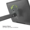 Techly ICA-LCD 35TS βάση γραφείου για οθόνη αφής, 17-32 ίντσες, έως 10 kg, VESA 75x75/100x100, αμορτισέρ αερίου, μαύρη