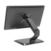Techly ICA-LCD 35TS βάση γραφείου για οθόνη αφής, 17-32 ίντσες, έως 10 kg, VESA 75x75/100x100, αμορτισέρ αερίου, μαύρη