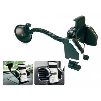 Sandberg In Car Universal Mobile Holder, Κινητό τηλέφωνο/Smartphone, Παθητική βάση, Αυτοκίνητο, Μαύρο