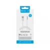 Sandberg USB-A σε Lightning MFI 1M, 1 m, Lightning, USB A, λευκό, ευθύ, ευθύ