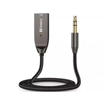 Sandberg Wireless Audio Link USB, USB, A2DP, AVRCP, HFP, 10 m, μαύρο, βάση, 5 V