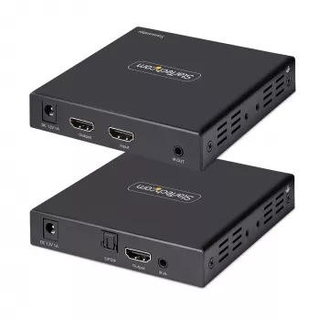 StarTech.com 4K70IC-EXTEND-HDMI επέκταση AV πομπός & δέκτης AV μαύρο