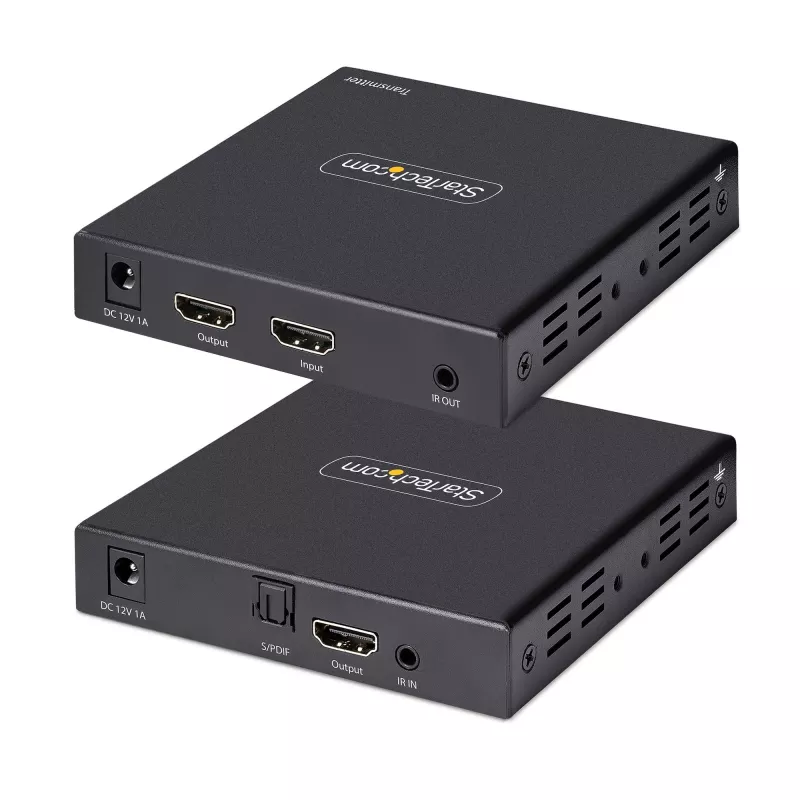 StarTech.com 4K70IC-EXTEND-HDMI επέκταση AV πομπός & δέκτης AV μαύρο