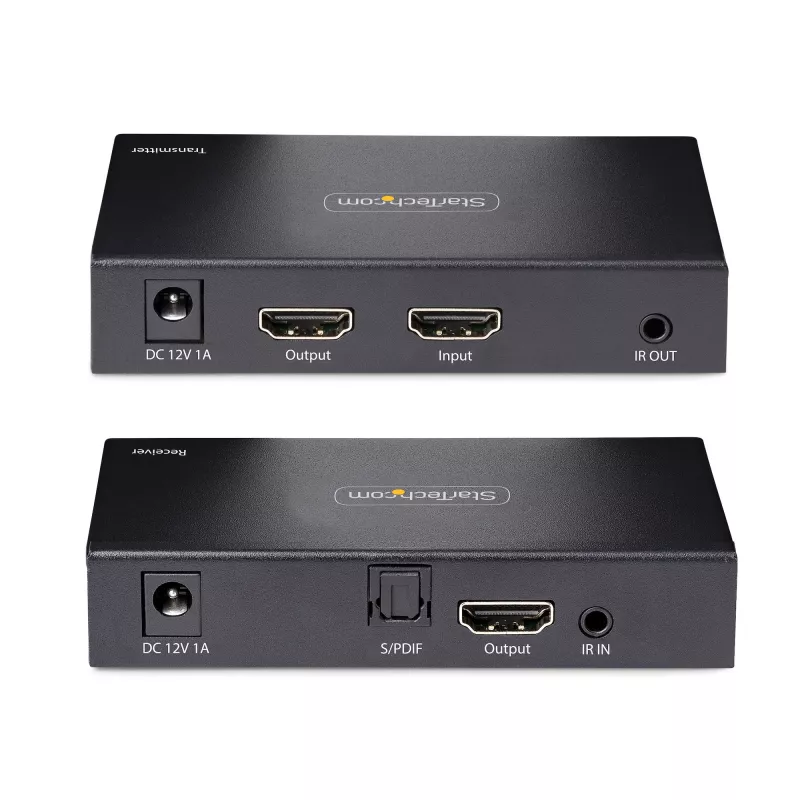 StarTech.com 4K70IC-EXTEND-HDMI επέκταση AV πομπός & δέκτης AV μαύρο