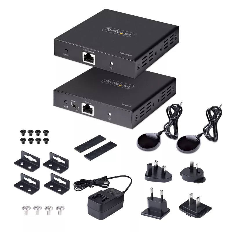StarTech.com 4K70IC-EXTEND-HDMI επέκταση AV πομπός & δέκτης AV μαύρο