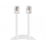 Sandberg τηλεφωνικό καλώδιο RJ11-RJ11 1,8 m, 1,8 m, RJ11, RJ11, βύσμα αρσενικό, βύσμα αρσενικό, λευκό