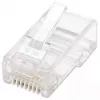 Intellinet RJ45 αρθρωτό βύσμα, Cat6, UTP, 2 ακίδων, για λεπτόκλωνο αγωγό, επαφές επιχρυσωμένες 15 µ, συσκευασία 100 τεμ.