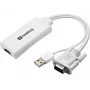 Sandberg Μετατροπέας VGA+Ήχου σε HDMI