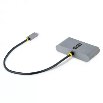 StarTech.com Hub USB-C 4 Θυρών με 100W Power Delivery Pass-Through – 2x USB-A + 2x USB-C – USB 3.0 5Gbps – Καλώδιο 1ft (30cm) – Φορητό Hub USB Type-C σε USB-A/C