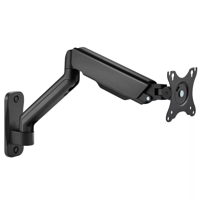 Techly ICA-LCD G112E περιστρεφόμενη βάση τοίχου με αμορτισέρ αερίου, για 1 οθόνη 17-32 ιντσών (43-81,3 cm), 9 kg