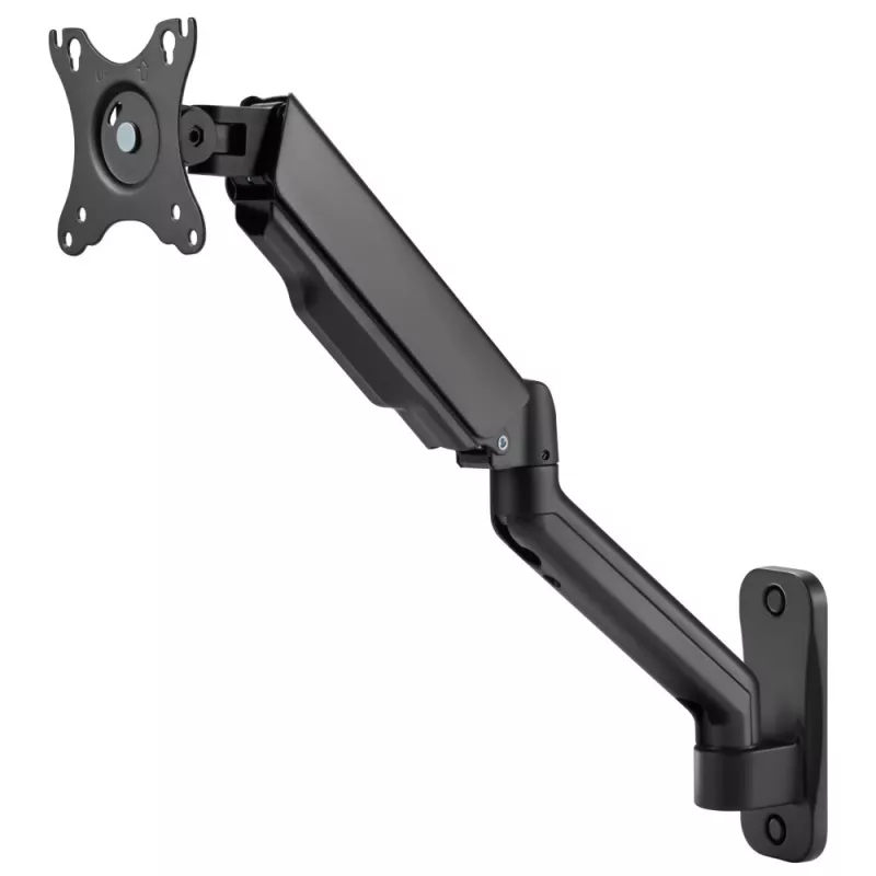 Techly ICA-LCD G112E περιστρεφόμενη βάση τοίχου με αμορτισέρ αερίου, για 1 οθόνη 17-32 ιντσών (43-81,3 cm), 9 kg