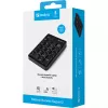 Sandberg Ασύρματο Αριθμητικό Πληκτρολόγιο 2, RF Wireless, 18, Laptop/PC, μαύρο