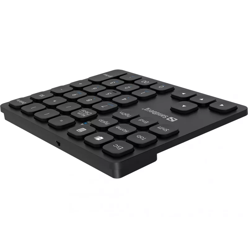 Αριθμητικό Πληκτρολόγιο Sandberg Wireless Numeric Keypad Pro Μεμβράνης 36 Πλήκτρων
