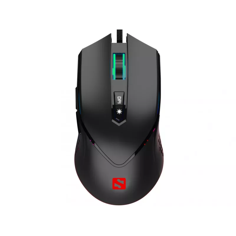 Sandberg Azazinator Ποντίκι 6400, Δεξιόχειρας, USB Type-A, 6400 DPI, μαύρο