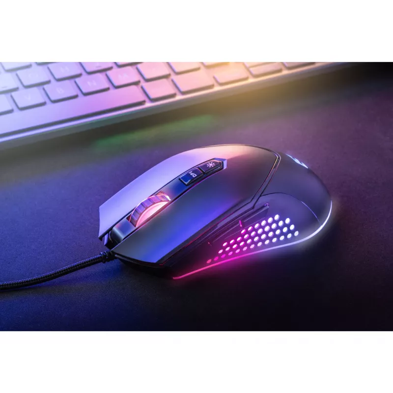 Sandberg Azazinator Ποντίκι 6400, Δεξιόχειρας, USB Type-A, 6400 DPI, μαύρο