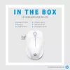 HP Wireless Ποντίκι 220 (Schneeweiß), Οπτικό, RF Wireless, Λευκό
