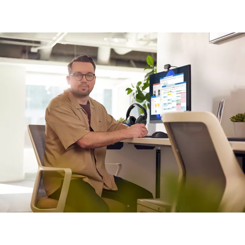 HP Poly Voyager Surround 85 UC USB-C Headset +USB-C/A Adapter +Σταθμός φόρτισης