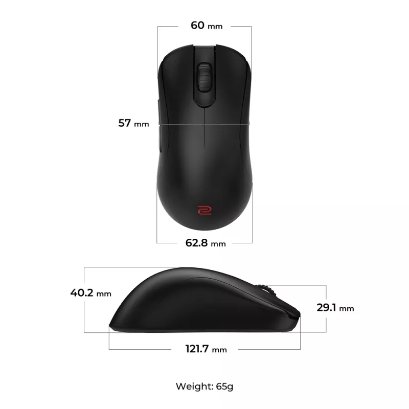 ZOWIE ZA13-DW ποντίκι gaming δεξιόχειρο RF Wireless 3200 DPI
