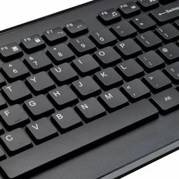 Targus AKM610NO Πληκτρολόγιο ποντίκι περιλαμβάνεται Universal RF Wireless QWERTY Nordic μαύρο