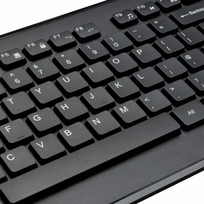 Targus AKM610NO Πληκτρολόγιο ποντίκι περιλαμβάνεται Universal RF Wireless QWERTY Nordic μαύρο