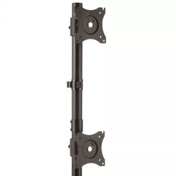StarTech.com Βάση διπλής οθόνης – κάθετη, ελεύθερη, 10 kg, 33 cm (13 ίντσες), 68,6 cm (27 ίντσες), 100 x 100 mm, μαύρο