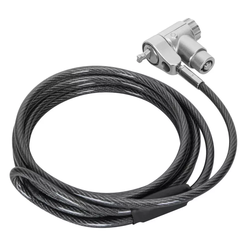 Targus ASP95GL Κλείδωμα καλωδίου ασημί 2 m