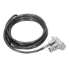 Targus ASP95GL Κλείδωμα καλωδίου ασημί 2 m