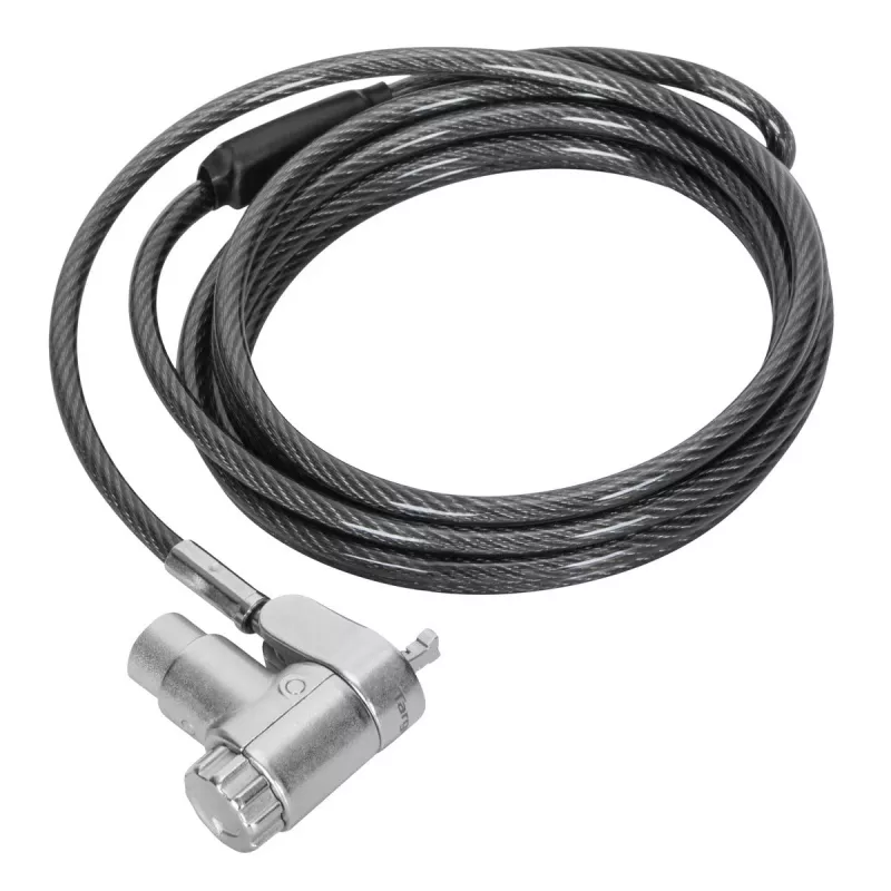 Targus ASP95GL Κλείδωμα καλωδίου ασημί 2 m