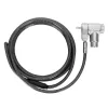 Targus ASP95GL Κλείδωμα καλωδίου ασημί 2 m