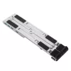 Targus AWU100205GL βάση φορητού υπολογιστή με USB hub 4 θυρών, 25,4–39,6 cm (10–15,6 ίντσες), ασημί
