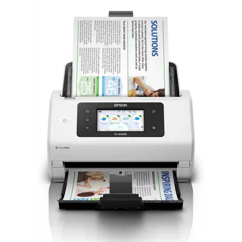 Epson WorkForce DS-800WN Σαρωτής με Τροφοδότη 600 x 600 DPI A4 Λευκό