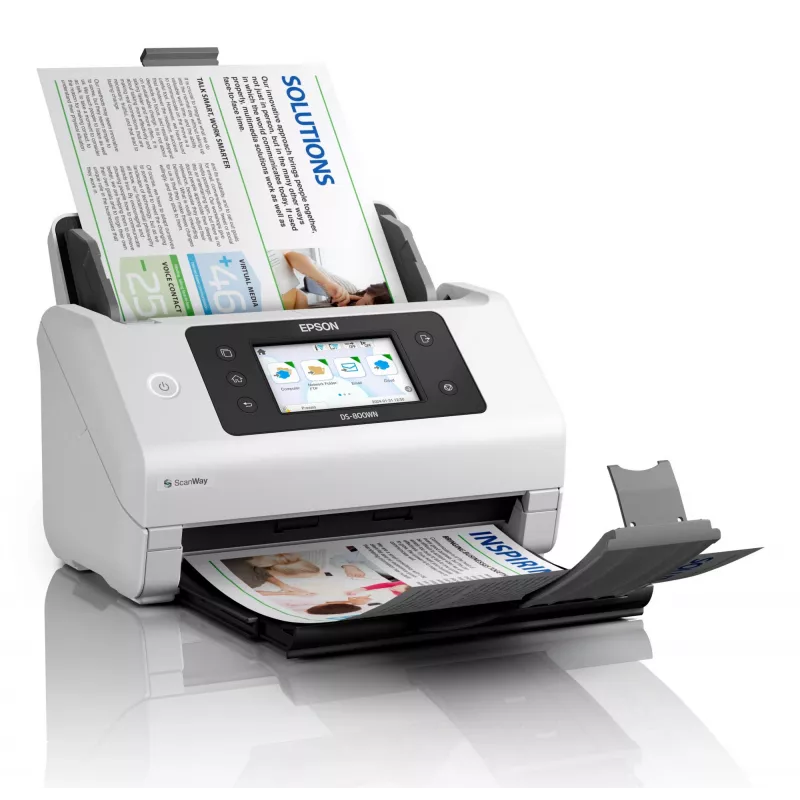 Epson WorkForce DS-800WN Σαρωτής με Τροφοδότη 600 x 600 DPI A4 Λευκό
