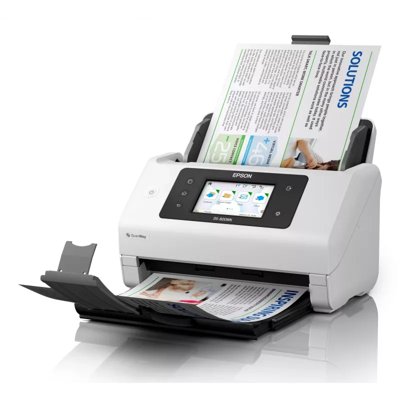 Epson WorkForce DS-800WN Σαρωτής με Τροφοδότη 600 x 600 DPI A4 Λευκό