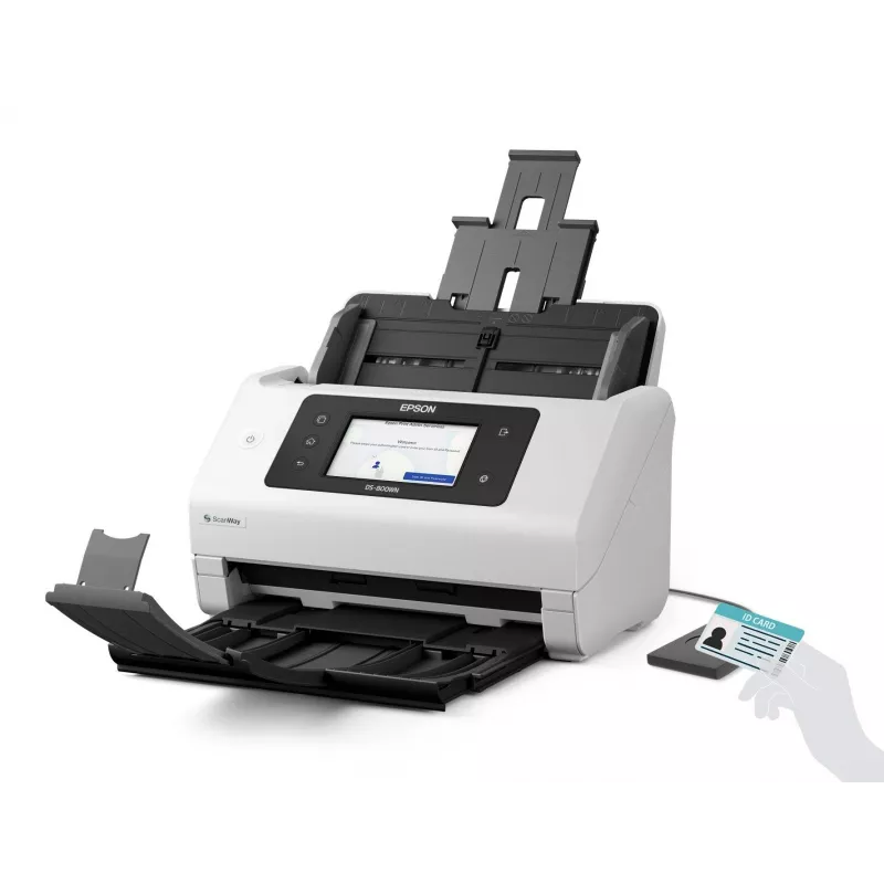Epson WorkForce DS-800WN Σαρωτής με Τροφοδότη 600 x 600 DPI A4 Λευκό