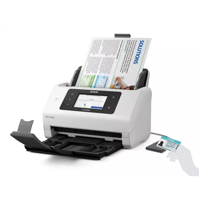 Epson WorkForce DS-800WN Σαρωτής με Τροφοδότη 600 x 600 DPI A4 Λευκό