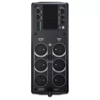 APC Power Saving Back-UPS RS 1500 230V CEE 7/5, Line-Interactive, 1,5 kVA, 865 W, 445 J, Type E / F, Σφραγισμένη Μπαταρία Μολύβδου (VRLA)