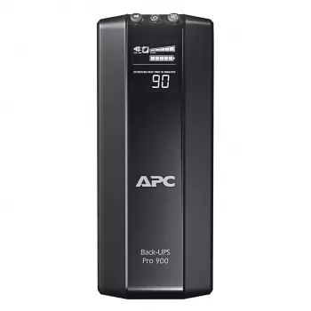 APC BR900G-FR Power-Saving Back-UPS Pro 900 UPS διαδραστικής γραμμής, 900 VA (0,9 kVA), 540 W, 230 V, 6 πρίζες τύπου E, USB, 45 dB, μαύρο