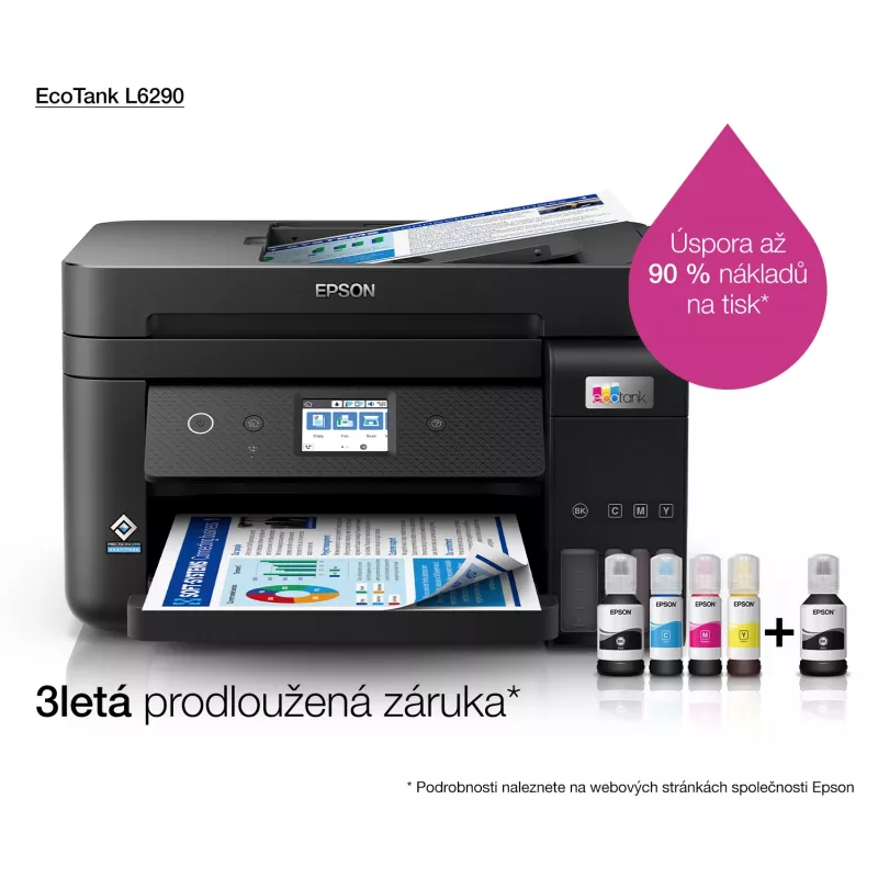 Epson EcoTank L6290 Inkjet A4 4800 x 1200 DPI 33 ppm Wi-Fi