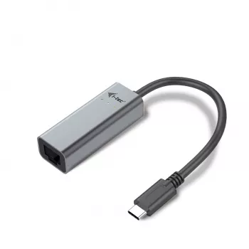 i-tec Metal Προσαρμογέας USB-C Gigabit Ethernet, Ενσύρματος, USB Type-C, Ethernet, 1000 Mbit/s, Γκρι