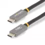 StarTech.com Καλώδιο USB4 1 m, πιστοποιημένο USB-IF καλώδιο USB-C, 40 Gbit/s, καλώδιο μεταφοράς δεδομένων USB Type-C, 100 W Power Delivery, 8K 60 Hz, συμβατό με Thunderbolt 4/3/USB 3.2