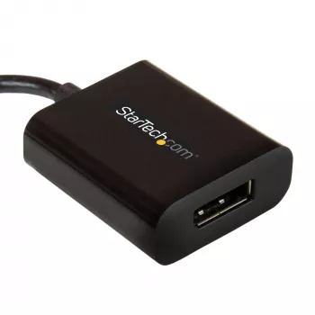 StarTech.com Προσαρμογέας USB-C σε DisplayPort - 4K 60Hz/8K 30Hz - προσαρμογέας USB Type-C σε DP 1.4 HBR2 dongle - συμπαγής μετατροπέας βίντεο οθόνης USB-C (DP Alt Mode) - συμβατός με Thunderbolt 3