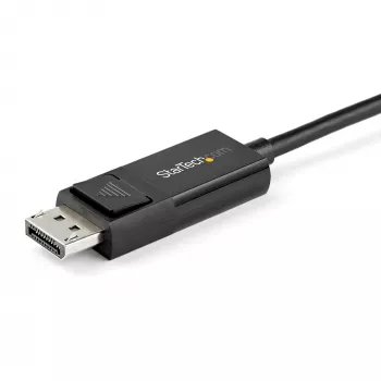 StarTech.com Καλώδιο USB-C σε DisplayPort 1.4 2m 8K 60Hz/4K - αμφίδρομο καλώδιο προσαρμογέα βίντεο DP σε USB-C ή USB-C σε DP - HBR3/HDR/DSC - καλώδιο οθόνης USB Type-C/Thunderbolt 3 (CDP2DP142MBD)