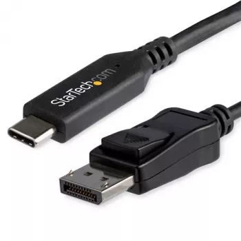 StarTech.com Καλώδιο USB-C σε DisplayPort 1.4 6ft/1.8m – 4K/5K/8K προσαρμογέας βίντεο USB Type-C σε DP 1.4 Alt Mode – HBR3/HDR/DSC – καλώδιο οθόνης DP 8K-60Hz για USB-C/Thunderbolt 3