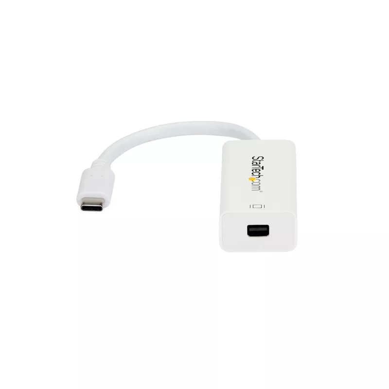 StarTech.com Προσαρμογέας USB-C σε Mini DisplayPort – 4K 60 Hz – λευκό – προσαρμογέας USB 3.1 Type-C σε Mini DP – ενημερωμένη έκδοση είναι CDP2MDPEC