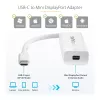 StarTech.com Προσαρμογέας USB-C σε Mini DisplayPort – 4K 60 Hz – λευκό – προσαρμογέας USB 3.1 Type-C σε Mini DP – ενημερωμένη έκδοση είναι CDP2MDPEC