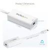 StarTech.com Προσαρμογέας USB-C σε Mini DisplayPort – 4K 60 Hz – λευκό – προσαρμογέας USB 3.1 Type-C σε Mini DP – ενημερωμένη έκδοση είναι CDP2MDPEC