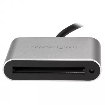 StarTech.com Αναγνώστης/Εγγραφέας καρτών USB 3.0 για κάρτες CFast 2.0, CFast, CFast 2.0, Μαύρο, Ασημί, 5000 Mbit/s, Αλουμίνιο, Δραστηριότητα, Τροφοδοσία, CE, FCC, RoHS, REACH