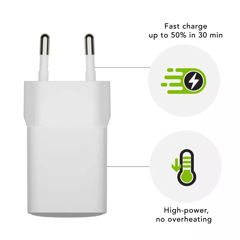 dbramante1928 re-charge Pro - Φορτιστής τοίχου EU - USB-C 30W - W